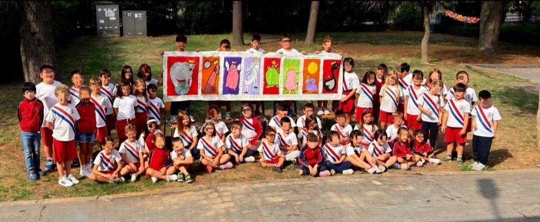 I bambini di Formia con il loro pezzo di strada
